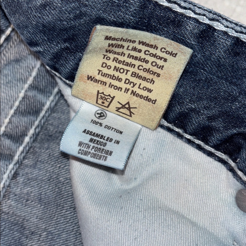 Buckle Big Star Union Vintage Collection Blue Jeans Leather Label, 30 Reg, EUC - Picture 5 of 16